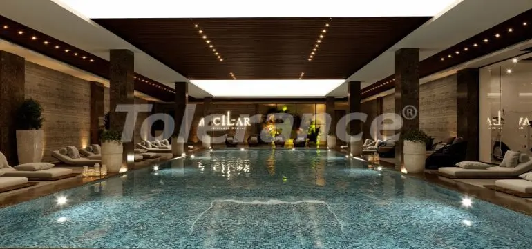 آپارتمان از سازنده که در بورنووا, ازمیر استخر اقساط - خرید ملک در ترکیه - 16279