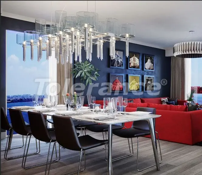 آپارتمان از سازنده که در بورنووا, ازمیر منظره دریا استخر - خرید ملک در ترکیه - 18024