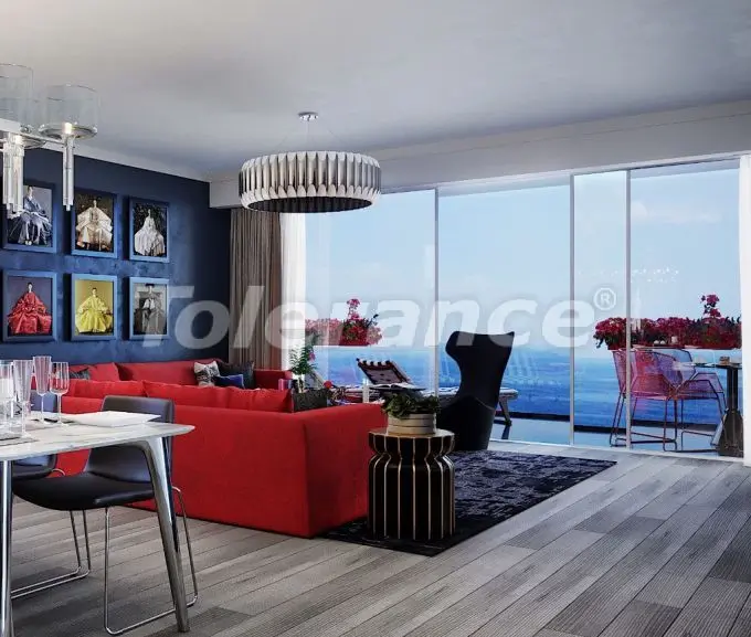 آپارتمان از سازنده که در بورنووا, ازمیر منظره دریا استخر - خرید ملک در ترکیه - 18025