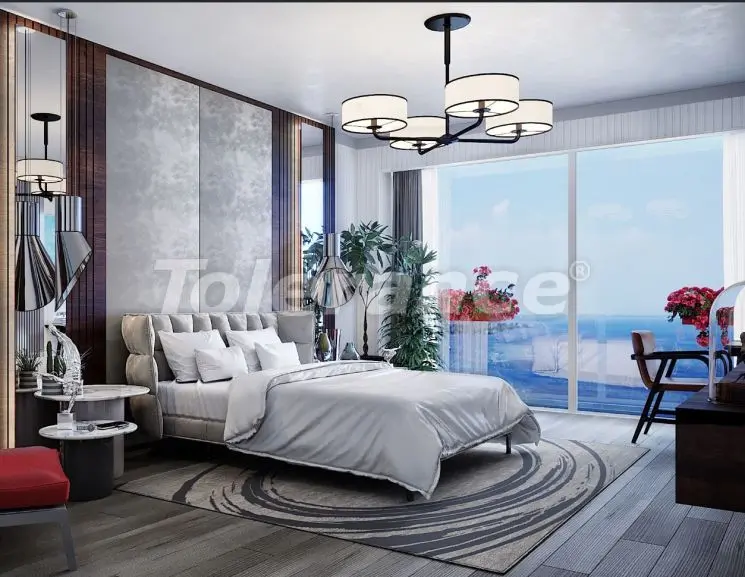 آپارتمان از سازنده که در بورنووا, ازمیر منظره دریا استخر - خرید ملک در ترکیه - 18026