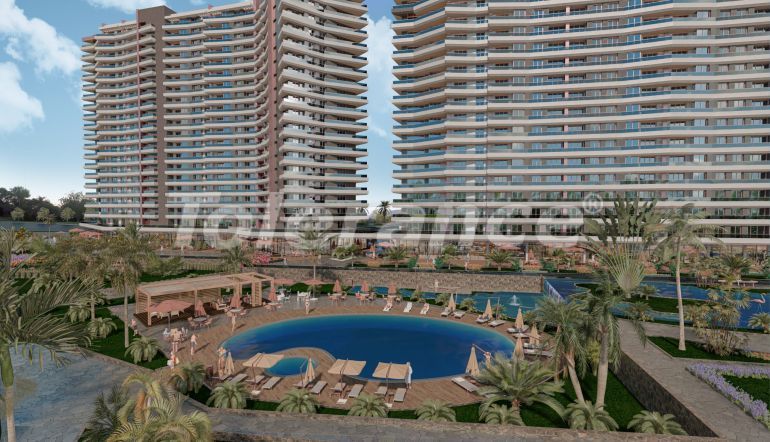 Appartement du développeur еn Büyükçekmece, Istanbul vue sur la mer piscine versement - acheter un bien immobilier en Turquie - 101188