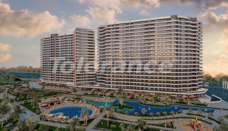 Apartment from the developer in Buyukcekmece, İstanbul with sea view with pool with installment - buy realty in Turkey - 101197
