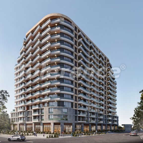 Appartement du développeur еn Büyükçekmece, Istanbul vue sur la mer piscine versement - acheter un bien immobilier en Turquie - 129120