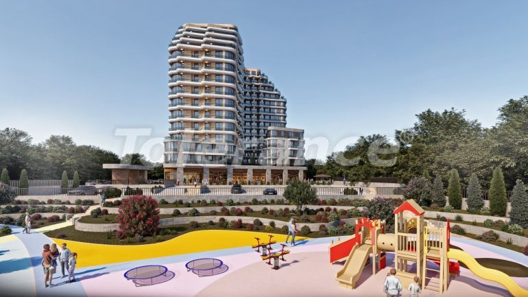 Appartement du développeur еn Büyükçekmece, Istanbul vue sur la mer piscine versement - acheter un bien immobilier en Turquie - 129122