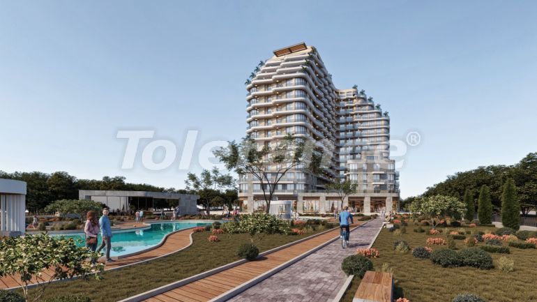 Appartement du développeur еn Büyükçekmece, Istanbul vue sur la mer piscine versement - acheter un bien immobilier en Turquie - 129126