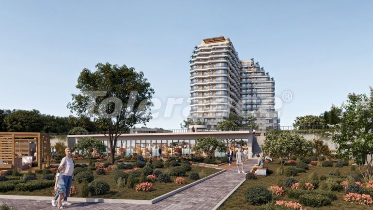 Appartement du développeur еn Büyükçekmece, Istanbul vue sur la mer piscine versement - acheter un bien immobilier en Turquie - 129130