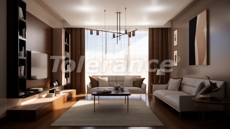 Appartement du développeur еn Büyükçekmece, Istanbul vue sur la mer piscine versement - acheter un bien immobilier en Turquie - 129132