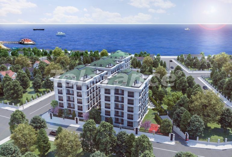 Appartement van de ontwikkelaar in Büyükçekmece, Istanboel zeezicht zwembad afbetaling - onroerend goed kopen in Turkije - 129480