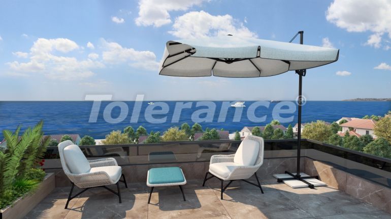 Appartement van de ontwikkelaar in Büyükçekmece, Istanboel zeezicht zwembad afbetaling - onroerend goed kopen in Turkije - 129484