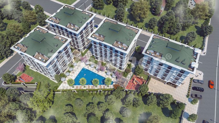 Appartement van de ontwikkelaar in Büyükçekmece, Istanboel zeezicht zwembad afbetaling - onroerend goed kopen in Turkije - 129487