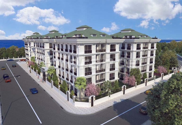 Appartement van de ontwikkelaar in Büyükçekmece, Istanboel zeezicht zwembad afbetaling - onroerend goed kopen in Turkije - 129490
