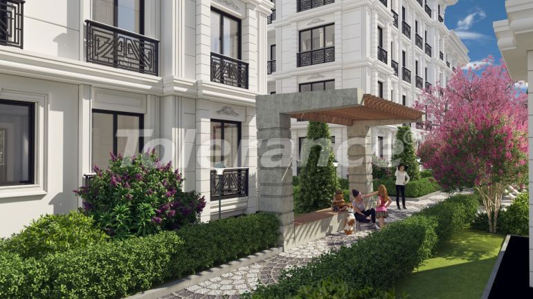 Appartement van de ontwikkelaar in Büyükçekmece, Istanboel zeezicht zwembad afbetaling - onroerend goed kopen in Turkije - 129497