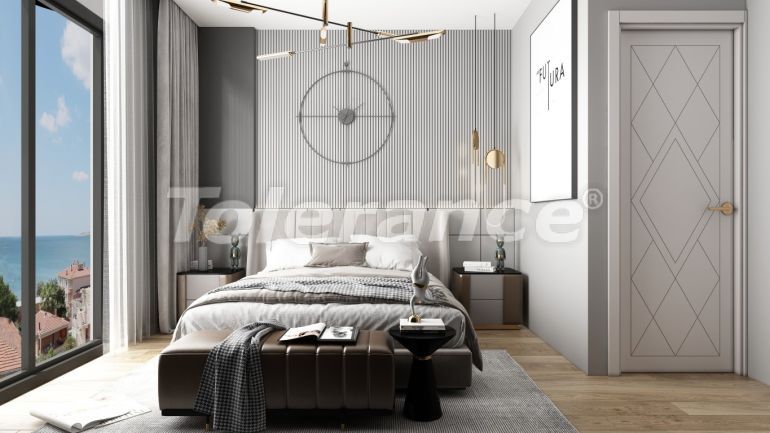 Appartement van de ontwikkelaar in Büyükçekmece, Istanboel zeezicht zwembad afbetaling - onroerend goed kopen in Turkije - 129517