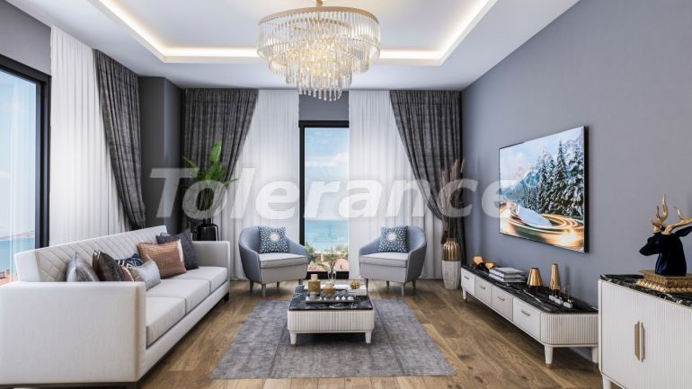 Appartement van de ontwikkelaar in Büyükçekmece, Istanboel zeezicht zwembad afbetaling - onroerend goed kopen in Turkije - 129527
