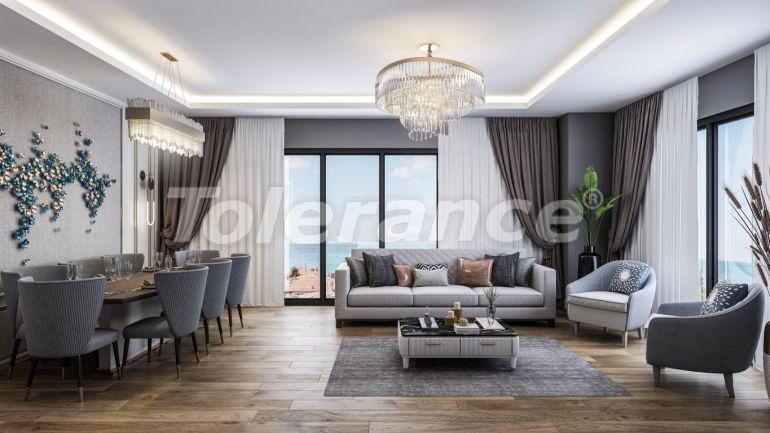 Appartement van de ontwikkelaar in Büyükçekmece, Istanboel zeezicht zwembad afbetaling - onroerend goed kopen in Turkije - 129530