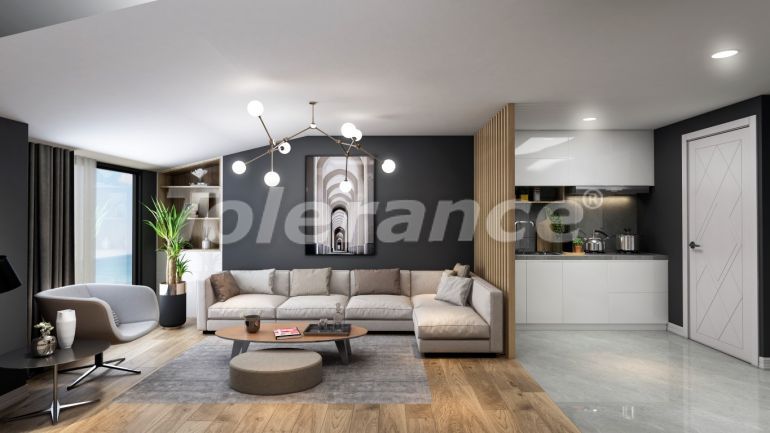 Appartement van de ontwikkelaar in Büyükçekmece, Istanboel zeezicht zwembad afbetaling - onroerend goed kopen in Turkije - 129540