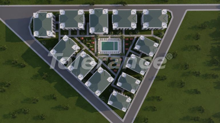 آپارتمان از سازنده که در بویوک‌چکمجه, استانبول منظره دریا استخر اقساط - خرید ملک در ترکیه - 129888