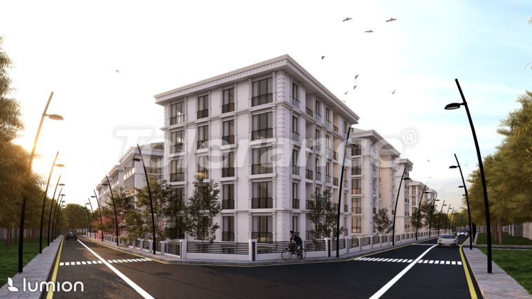 آپارتمان از سازنده که در بویوک‌چکمجه, استانبول منظره دریا استخر اقساط - خرید ملک در ترکیه - 129892