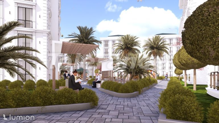 آپارتمان از سازنده که در بویوک‌چکمجه, استانبول منظره دریا استخر اقساط - خرید ملک در ترکیه - 129893