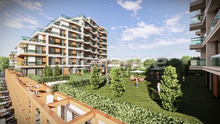 شقق من المتعهد في:في بويوك تشكمجة, اسطنبول اطلالة على البحر مسبح تقسيط - شراء عقار في تركيا - 129989