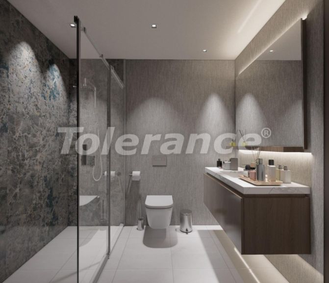 شقق من المتعهد في:في بويوك تشكمجة, اسطنبول اطلالة على البحر مسبح تقسيط - شراء عقار في تركيا - 130020