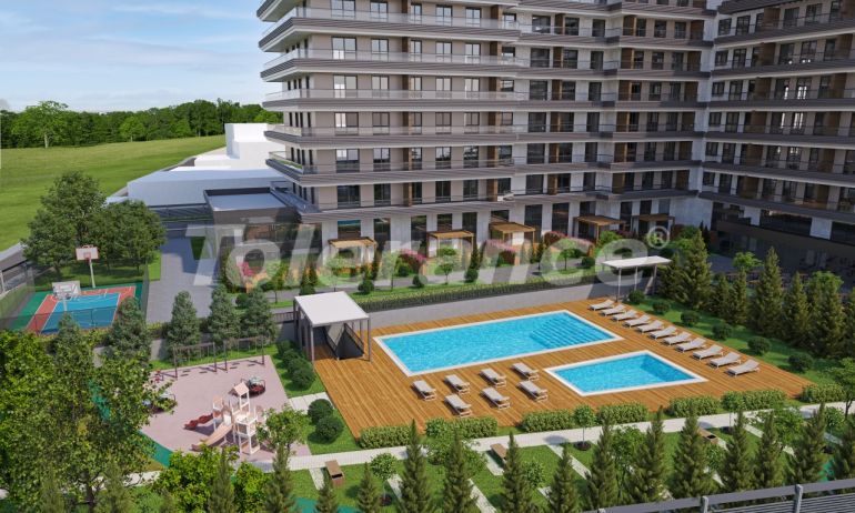 Apartment from the developer in Buyukcekmece, İstanbul with sea view with pool - 130475 Apartment from the developer in Buyukcekmece, İstanbul with sea view with pool - buy realty in Turkey - 130475