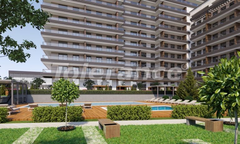 Apartment from the developer in Buyukcekmece, İstanbul with sea view with pool - 130476 Apartment from the developer in Buyukcekmece, İstanbul with sea view with pool - buy realty in Turkey - 130476