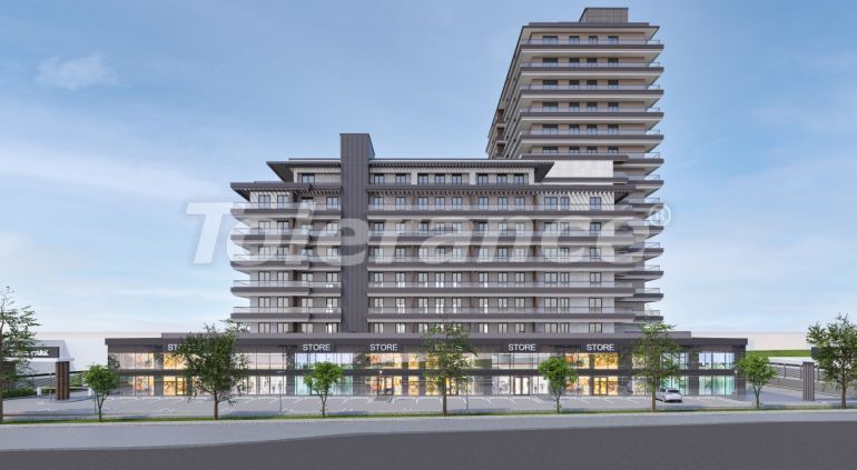 Appartement van de ontwikkelaar in Büyükçekmece, Istanboel zeezicht zwembad - onroerend goed kopen in Turkije - 130480
