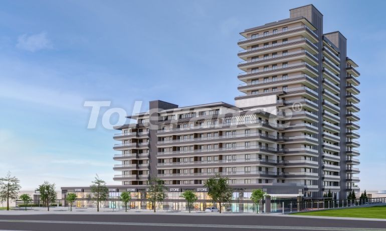 Appartement van de ontwikkelaar in Büyükçekmece, Istanboel zeezicht zwembad - onroerend goed kopen in Turkije - 130482