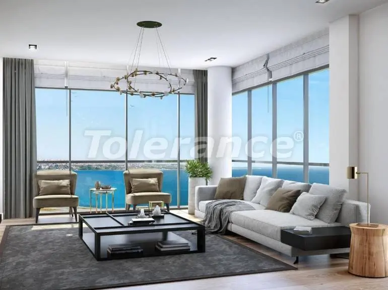 شقق في:في بويوك تشكمجة, اسطنبول اطلالة على البحر مسبح تقسيط - شراء عقار في تركيا - 19109