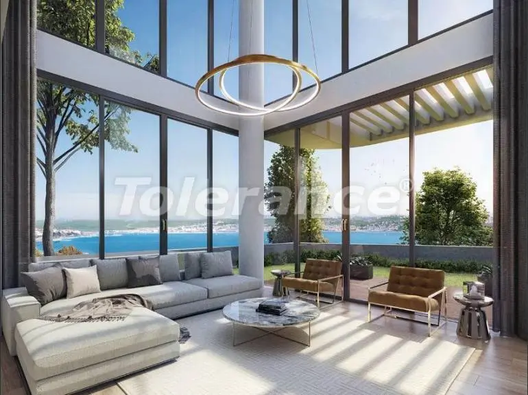 شقق في:في بويوك تشكمجة, اسطنبول اطلالة على البحر مسبح تقسيط - شراء عقار في تركيا - 19110