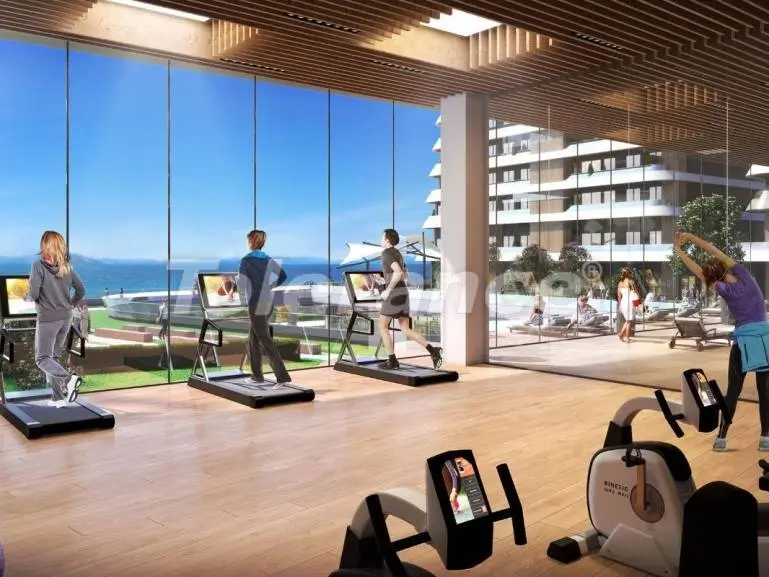 شقق في:في بويوك تشكمجة, اسطنبول اطلالة على البحر مسبح تقسيط - شراء عقار في تركيا - 19117