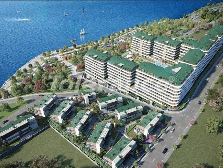 شقق في:في بويوك تشكمجة, اسطنبول اطلالة على البحر مسبح تقسيط - شراء عقار في تركيا - 19120