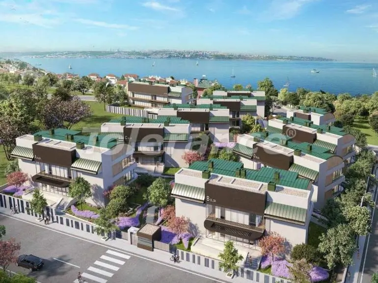 شقق في:في بويوك تشكمجة, اسطنبول اطلالة على البحر مسبح تقسيط - شراء عقار في تركيا - 19121
