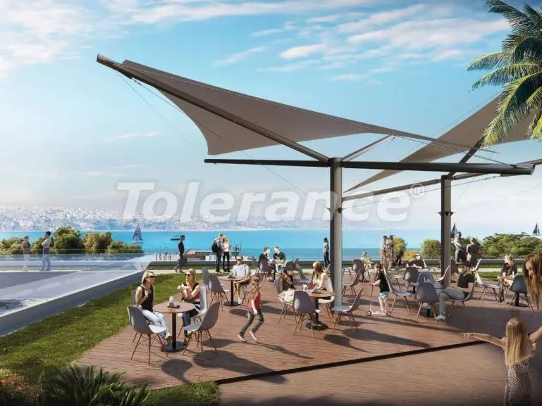 شقق في:في بويوك تشكمجة, اسطنبول اطلالة على البحر مسبح تقسيط - شراء عقار في تركيا - 19124