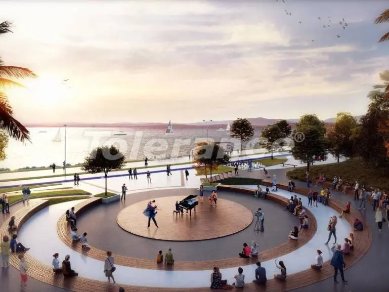 شقق في:في بويوك تشكمجة, اسطنبول اطلالة على البحر مسبح تقسيط - شراء عقار في تركيا - 19125