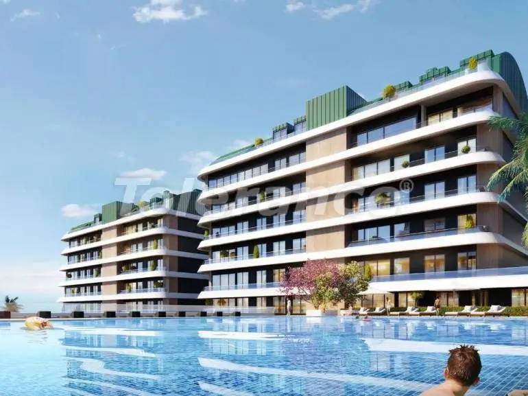 شقق في:في بويوك تشكمجة, اسطنبول اطلالة على البحر مسبح تقسيط - شراء عقار في تركيا - 19130