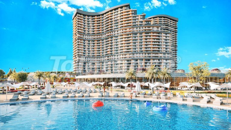Apartment from the developer in Buyukcekmece, İstanbul with sea view with pool with installment - buy realty in Turkey - 47798