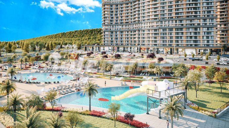Appartement du développeur еn Büyükçekmece, Istanbul vue sur la mer piscine - 47800 Appartement du développeur еn Büyükçekmece, Istanbul vue sur la mer piscine - acheter un bien immobilier en Turquie - 47800