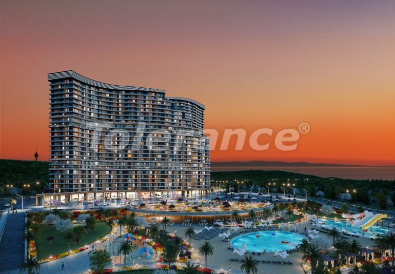Appartement du développeur еn Büyükçekmece, Istanbul vue sur la mer piscine - 47801 Appartement du développeur еn Büyükçekmece, Istanbul vue sur la mer piscine - acheter un bien immobilier en Turquie - 47801