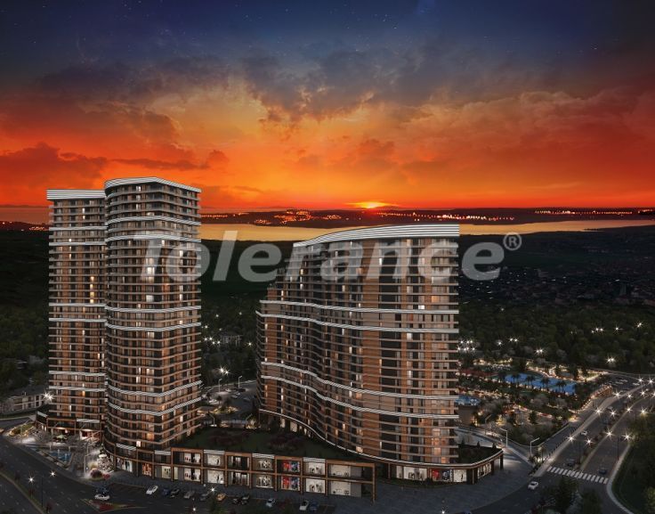 Appartement du développeur еn Büyükçekmece, Istanbul vue sur la mer piscine - 47804 Appartement du développeur еn Büyükçekmece, Istanbul vue sur la mer piscine - acheter un bien immobilier en Turquie - 47804