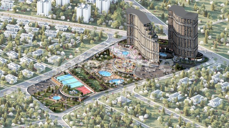 Appartement du développeur еn Büyükçekmece, Istanbul vue sur la mer piscine - 47808 Appartement du développeur еn Büyükçekmece, Istanbul vue sur la mer piscine - acheter un bien immobilier en Turquie - 47808