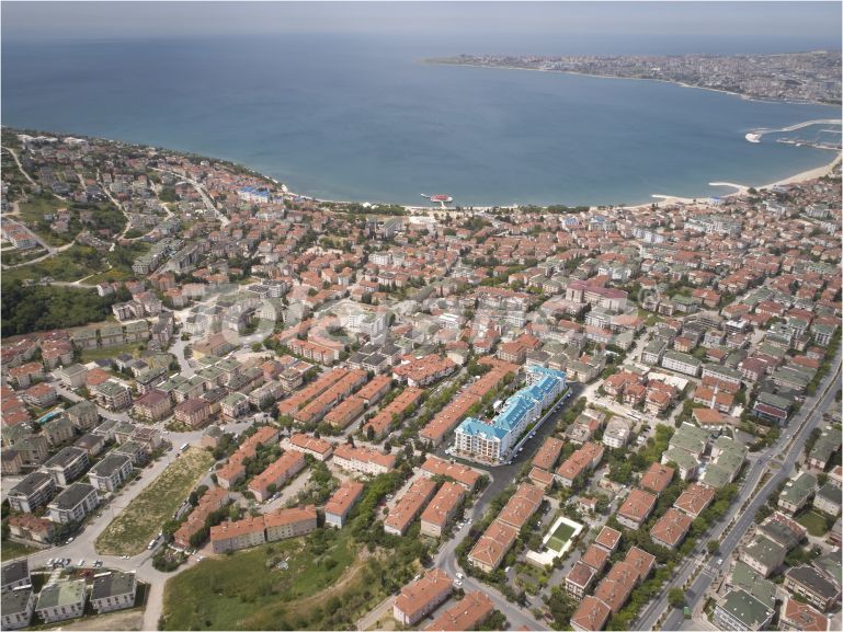 Apartment from the developer in Buyukcekmece, İstanbul with sea view - 51073 Apartment from the developer in Buyukcekmece, İstanbul with sea view - buy realty in Turkey - 51073