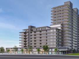 Appartement van de ontwikkelaar in Büyükçekmece, Istanboel zeezicht zwembad - onroerend goed kopen in Turkije - 130482