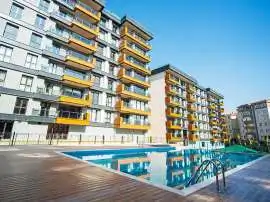 Apartment from the developer in Buyukcekmece, İstanbul with sea view with pool - buy realty in Turkey - 26582