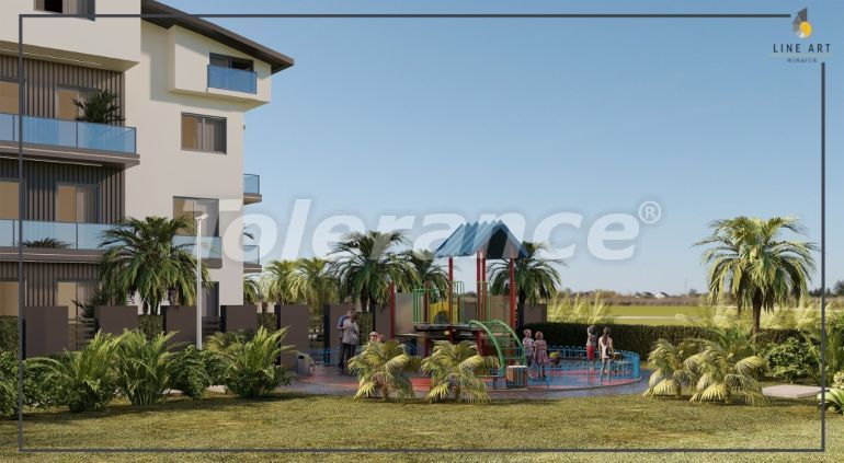 Apartment vom entwickler in Belek Zentrum, Belek pool ratenzahlung - immobilien in der Türkei kaufen - 135379