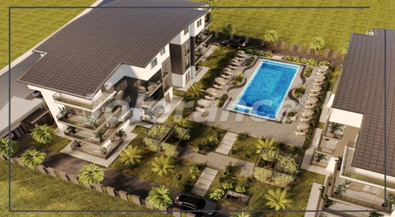 Apartment vom entwickler in Belek Zentrum, Belek pool ratenzahlung - immobilien in der Türkei kaufen - 135385