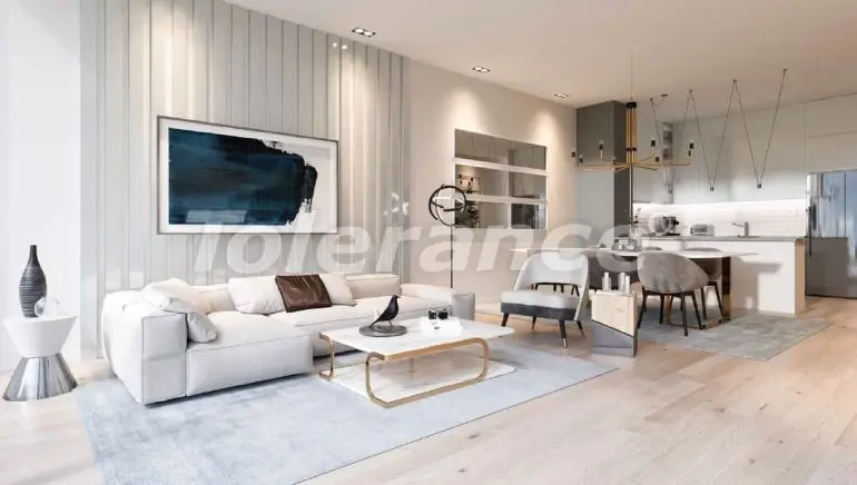 Apartment from the developer in Çeşme, İzmir with pool with installment - 17944 Apartment from the developer in Çeşme, İzmir with pool with installment - buy realty in Turkey - 17944