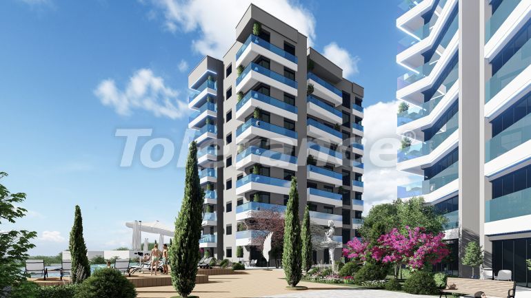 Appartement van de ontwikkelaar in Çiğli, İzmir zeezicht zwembad afbetaling - onroerend goed kopen in Turkije - 101288