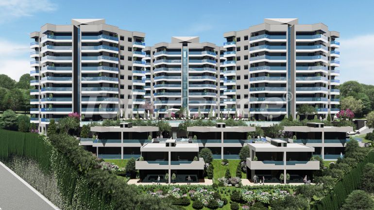 Appartement van de ontwikkelaar in Çiğli, İzmir zeezicht zwembad afbetaling - onroerend goed kopen in Turkije - 101289
